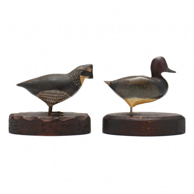 george-boyd-quail-and-redhead-miniatures