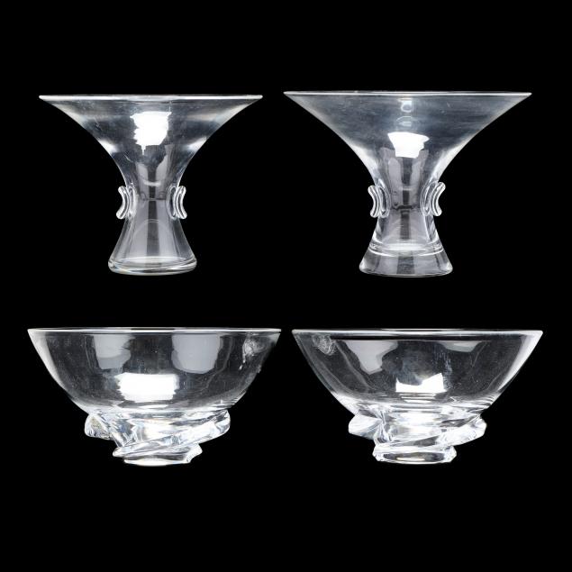 steuben-a-pair-of-crystal-vases-and-a-pair-of-bowls