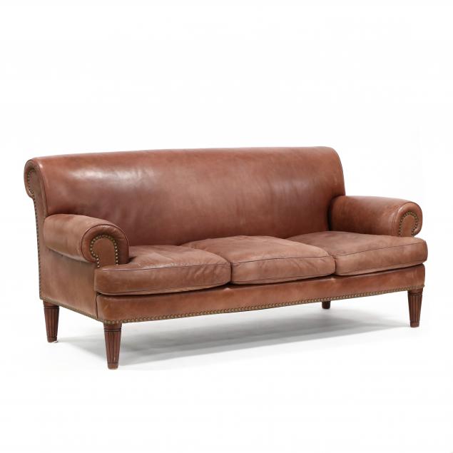 leather-upholstered-sofa
