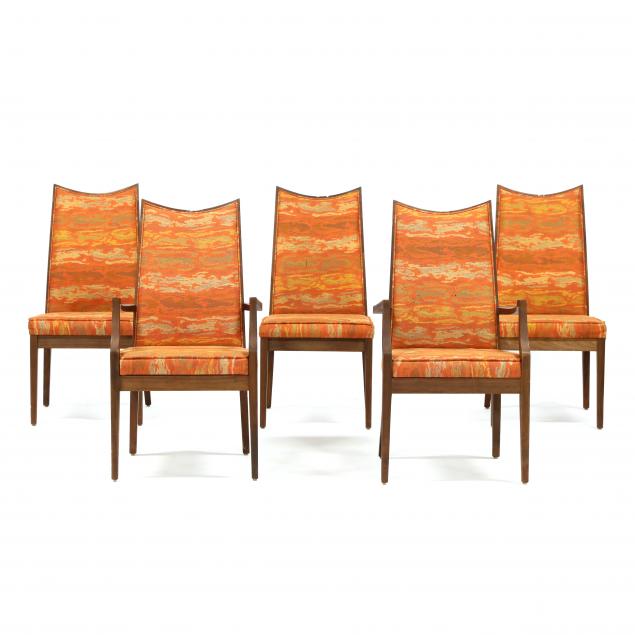 john-stuart-set-of-five-walnut-dining-chairs