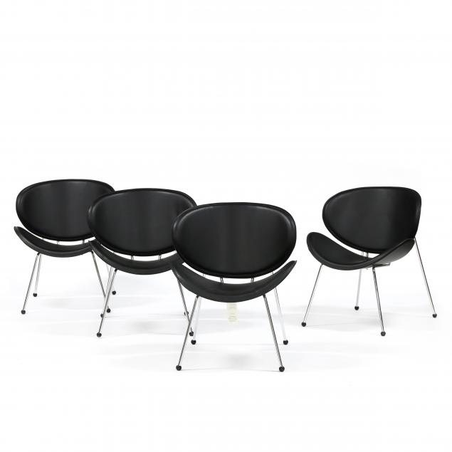 pierre-paulin-french-1927-2009-set-of-four-i-orange-slice-i-chairs