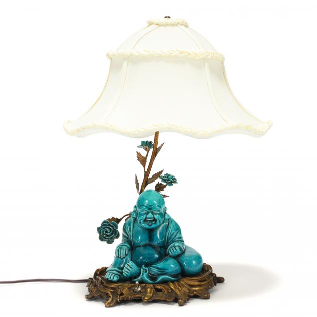 ormolu-mounted-turquoise-glazed-buddha-table-lamp