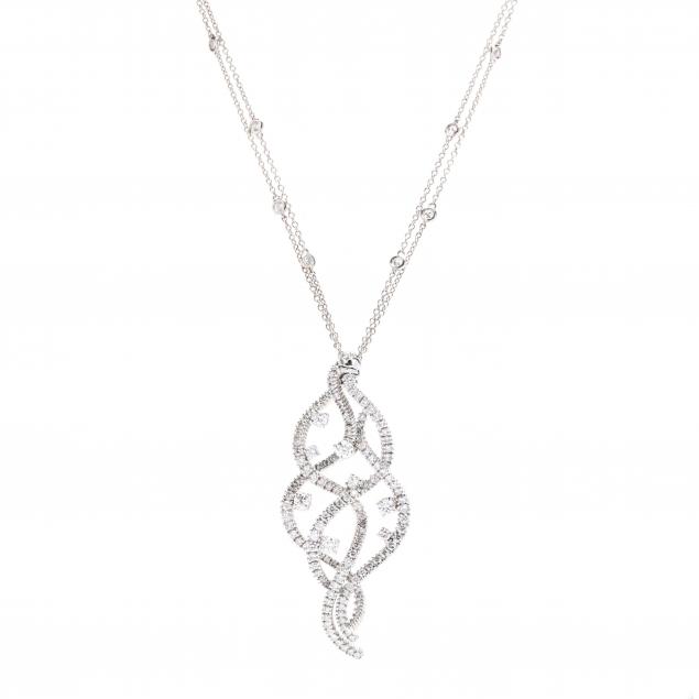white-gold-and-diamond-necklace-damiani