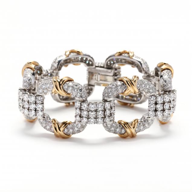 platinum-18kt-gold-and-diamond-i-cooper-i-bracelet-schlumberger-for-tiffany-co