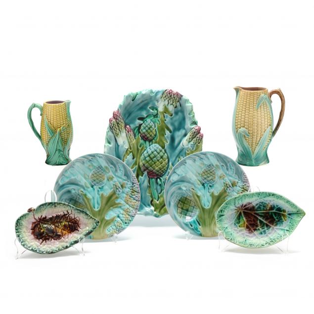 vintage-majolica-group