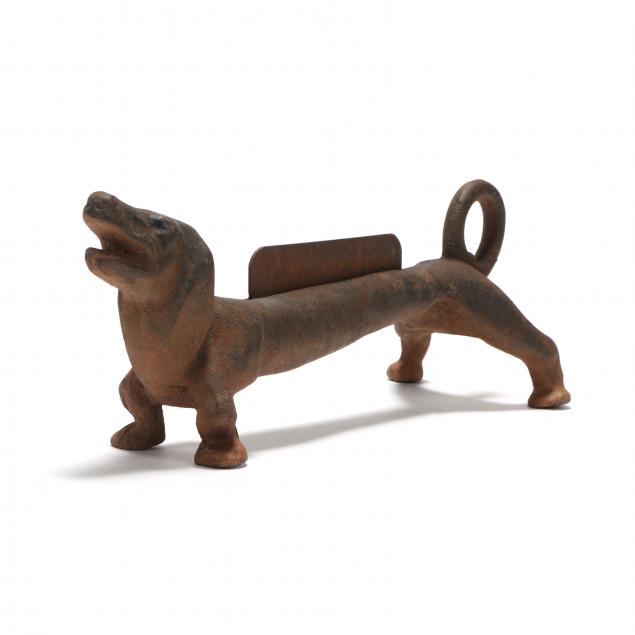 vintage-cast-iron-dachshund-boot-scraper