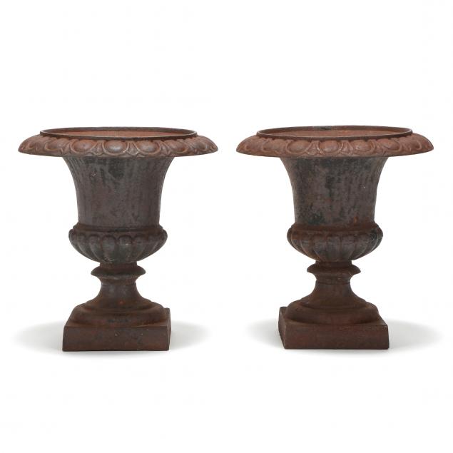 pair-of-small-cast-iron-garden-urns