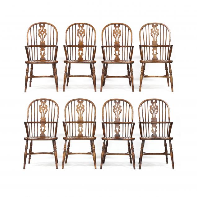 set-of-eight-windsor-armchairs