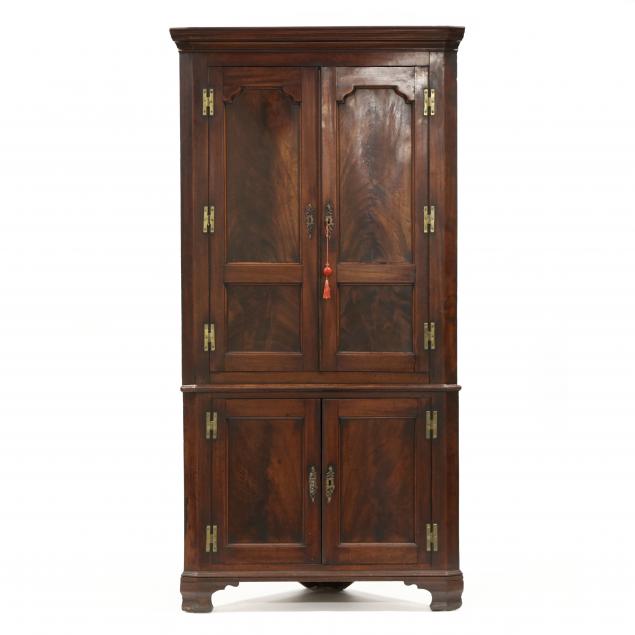 english-chippendale-mahogany-corner-cupboard