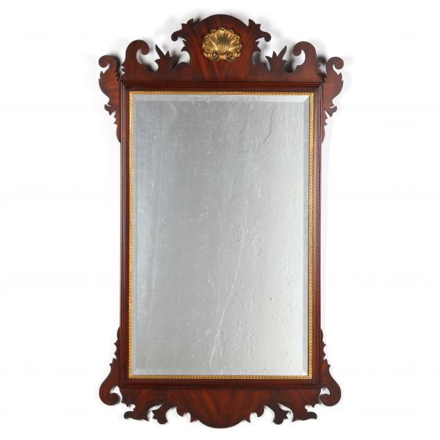 henkel-harris-chippendale-style-mahogany-mirror