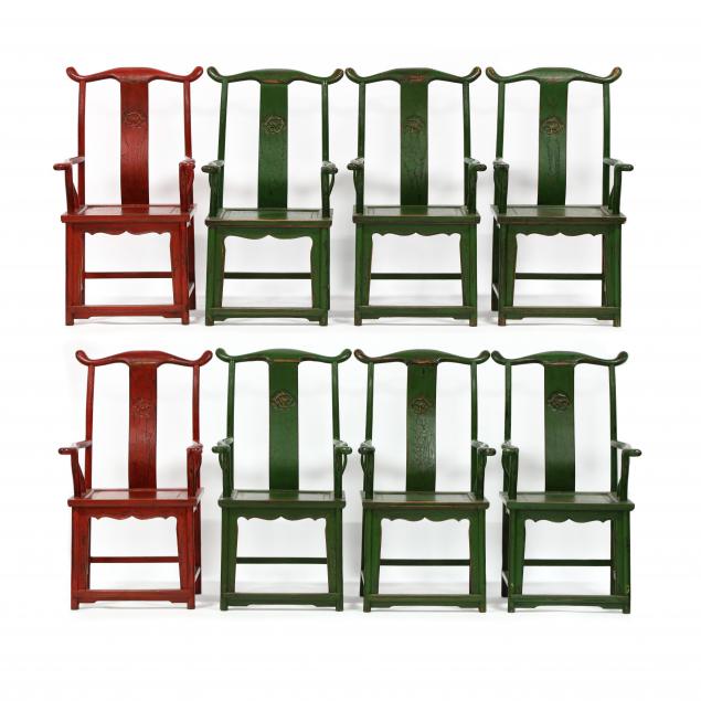 eight-chinese-painted-armchairs