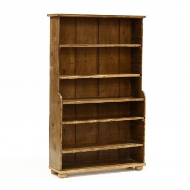 antique-continental-diminutive-pine-bookshelf