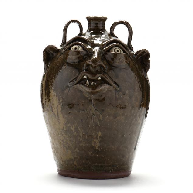 two-handled-face-jug-kim-ellington-vale-nc-b-1954