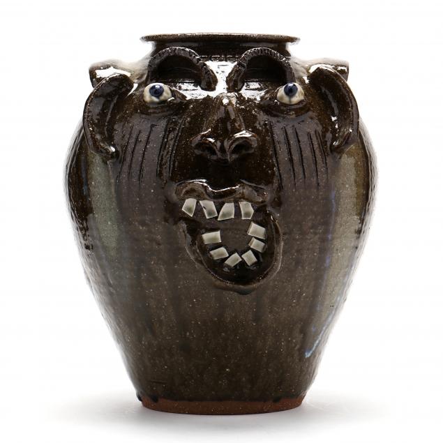 large-face-jar-charles-lisk-vale-nc-b-1952