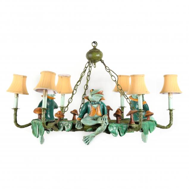 bill-huebbe-american-1929-2013-a-whimsical-six-light-frog-chandelier