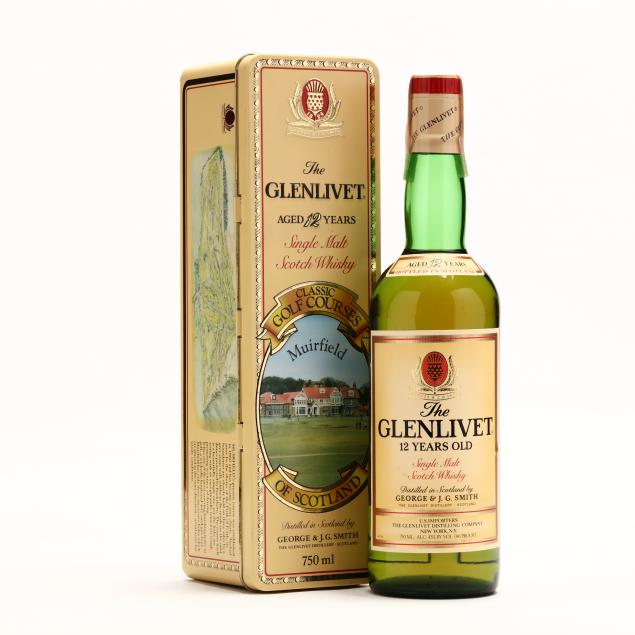 glenlivet-scotch-whisky-in-muirfield-classic-golf-courses-tin