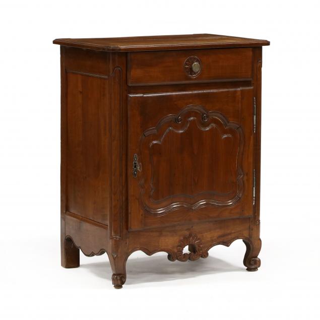 french-provincial-carved-cherry-diminutive-cabinet