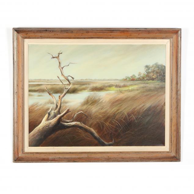 betty-foy-sanders-american-b-1926-low-country-landscape