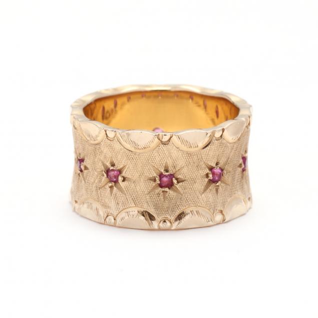 retro-gold-and-ruby-band
