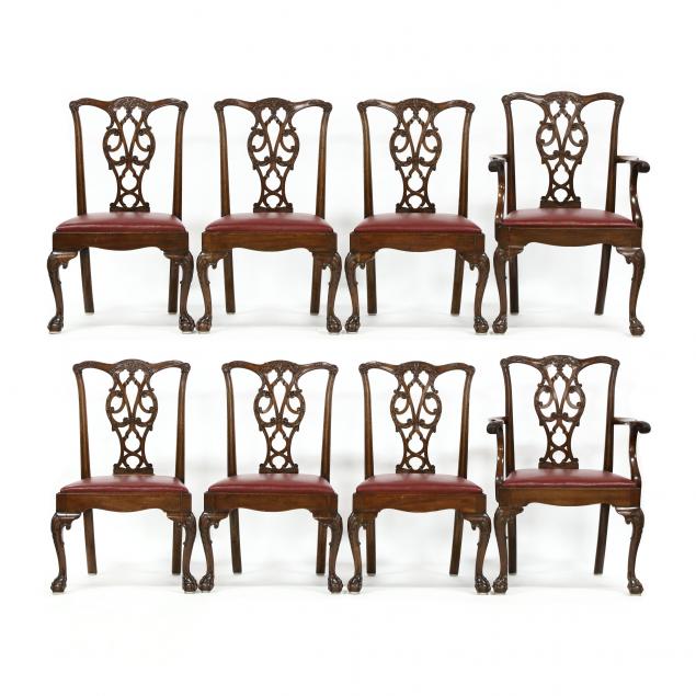 eight-chippendale-style-carved-mahogany-dining-chairs