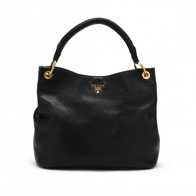 pebbled-black-leather-tote-prada