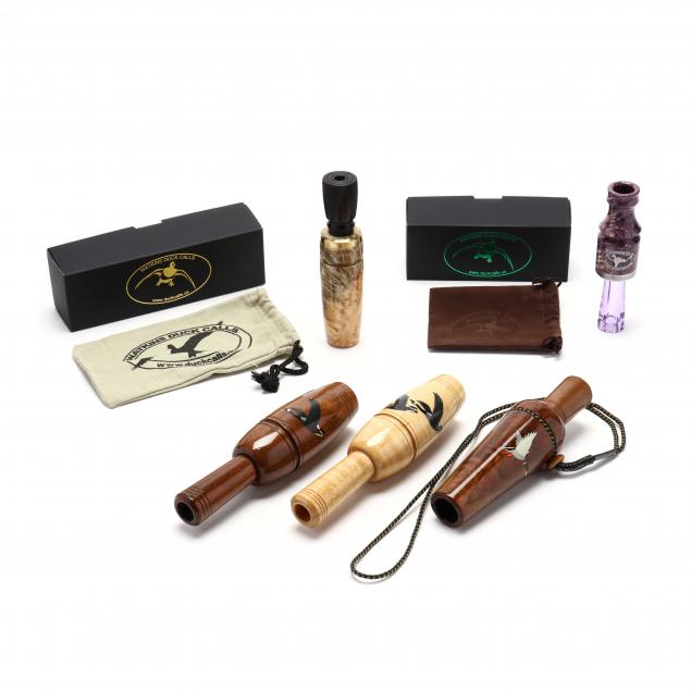 lot-of-five-calls-glynn-scobey-and-watkins-duck-calls