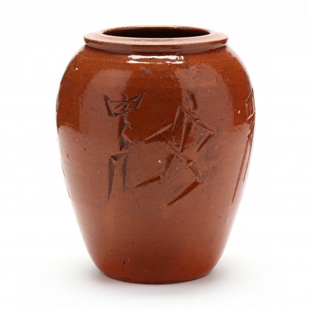 decorated-jar-attributed-to-walter-owens-at-north-state-pottery-1924-1959-sanford-nc