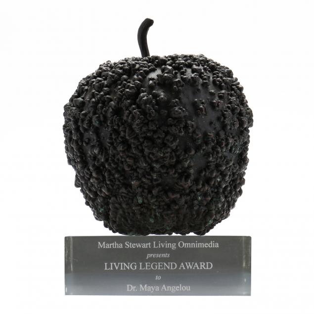 amy-goldman-fowler-american-b-1954-bronze-african-gourd-awarded-to-maya-angelou