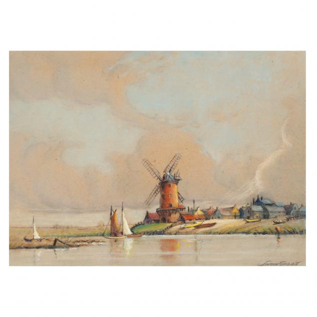 snow-gibbs-british-1882-ca-1970-i-clay-windmill-norfolk-england-i