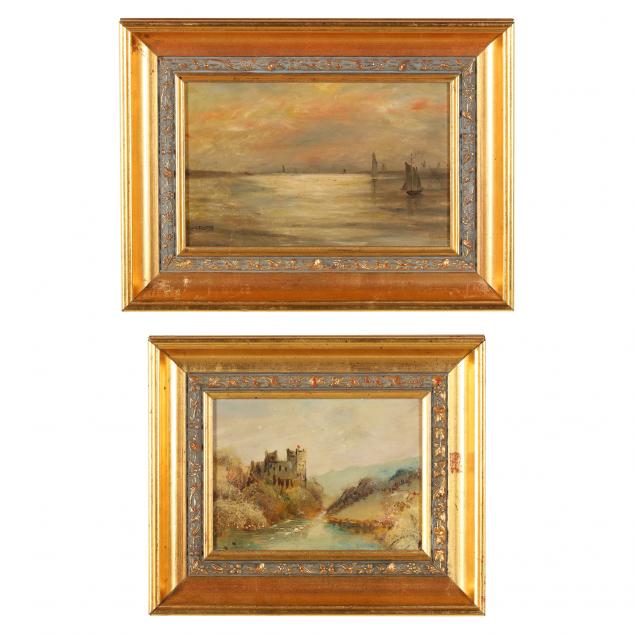 two-antique-continental-scenic-paintings