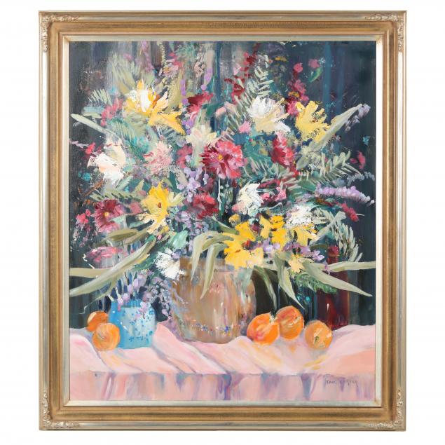 jane-carter-nc-floral-still-life-with-peaches
