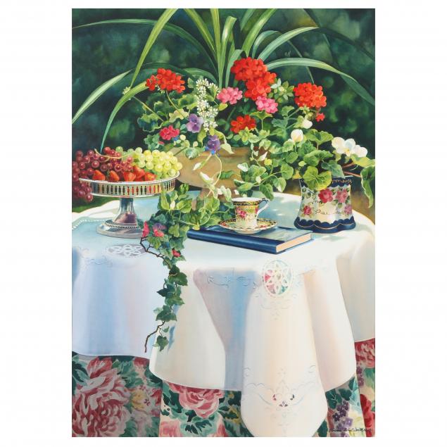 vonnie-whitworth-va-tea-party-still-life-with-geraniums