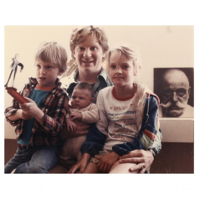 vintage-framed-photograph-of-the-thurman-family-uma-thurman-robert-thurman-and-others