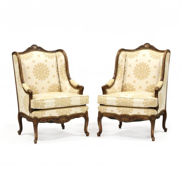 pair-of-louis-xv-style-carved-and-upholstered-bergeres