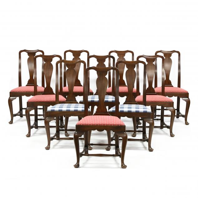 kittinger-set-of-ten-queen-anne-style-mahogany-dining-chairs
