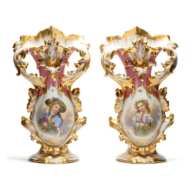 pair-of-old-paris-porcelain-mantel-vases