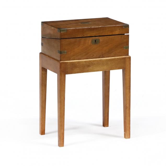 antique-english-mahogany-lap-desk-on-stand