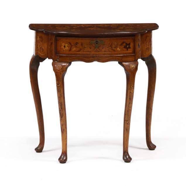 antique-dutch-marquetry-inlaid-demilune-table