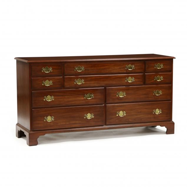 henkel-harris-chippendale-style-cherry-dresser