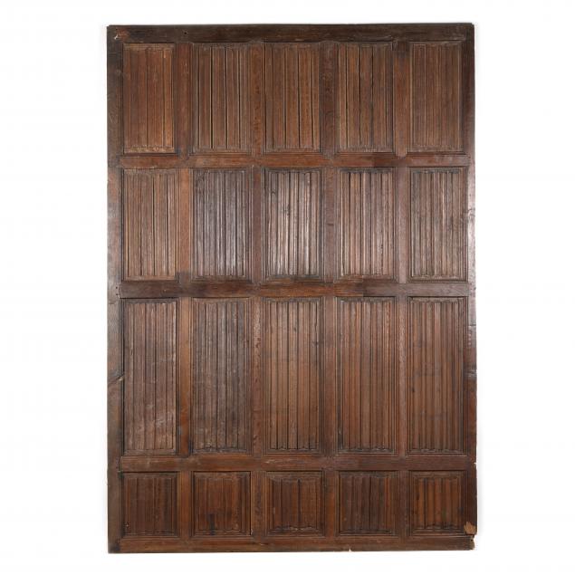 a-group-of-architecturally-salvaged-antique-oak-wall-panels