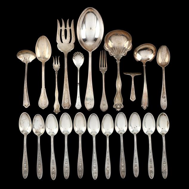 collection-of-sterling-silver-flatware