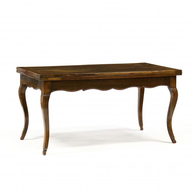 french-provincial-walnut-flip-top-dining-table-formerly-owned-by-leonard-bernstein