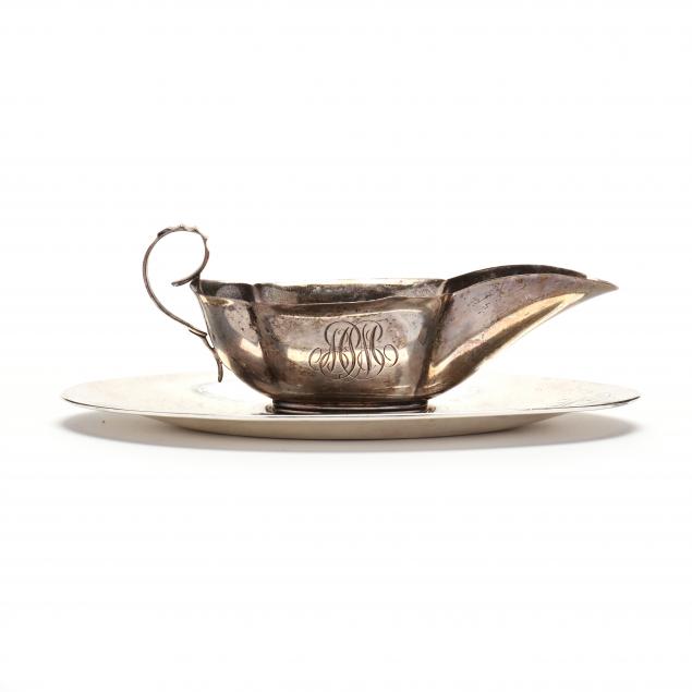 gorham-sterling-silver-gravy-boat-and-undertray