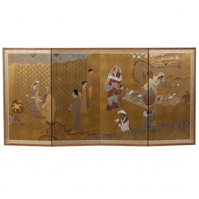 a-japanese-four-panel-screen