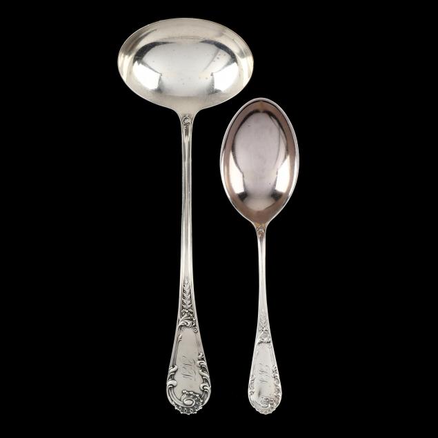 a-dominick-haff-i-louis-xiv-old-i-sterling-silver-ladle-and-serving-spoon