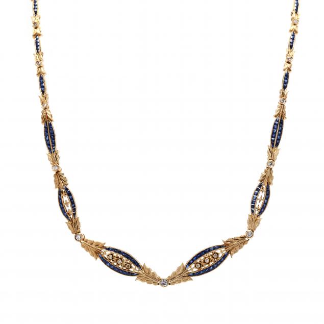 gold-sapphire-and-diamond-necklace