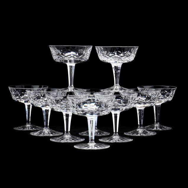 a-set-of-ten-waterford-i-lismore-i-champagne-coupes