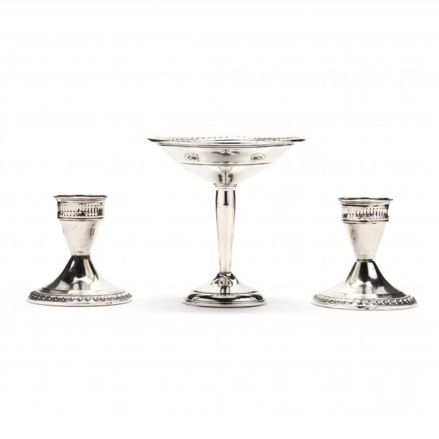 a-sterling-silver-compote-and-pair-of-candlesticks