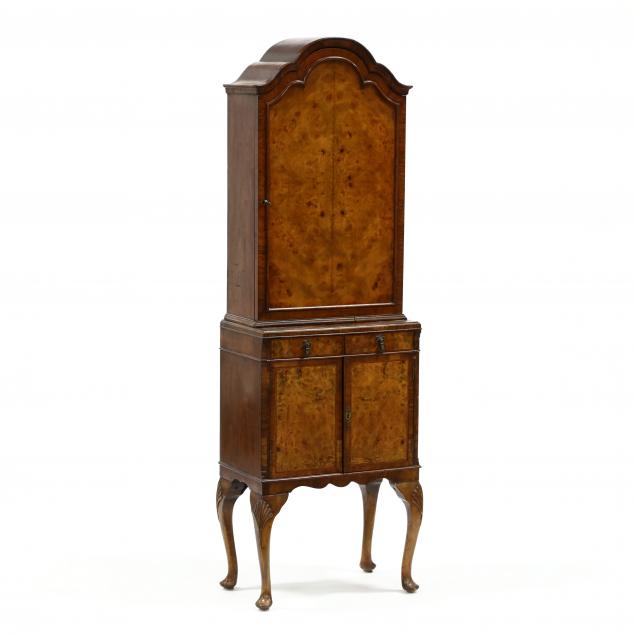 queen-anne-style-diminutive-burlwood-cabinet