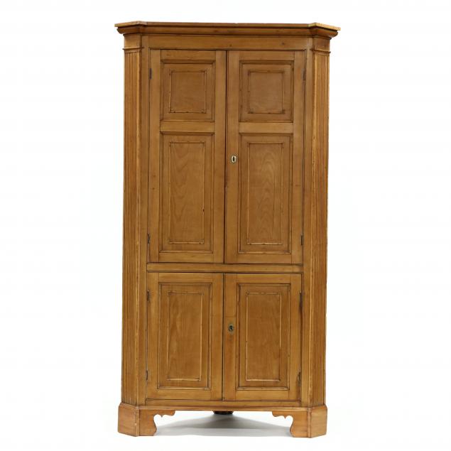 continental-pine-architectural-corner-cupboard